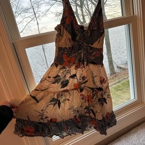 Flowy Floral Mini Dress